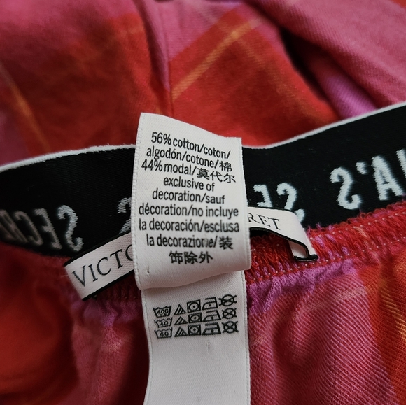 Victoria's Secret pink plaid pajama pants - Picture 4 of 6